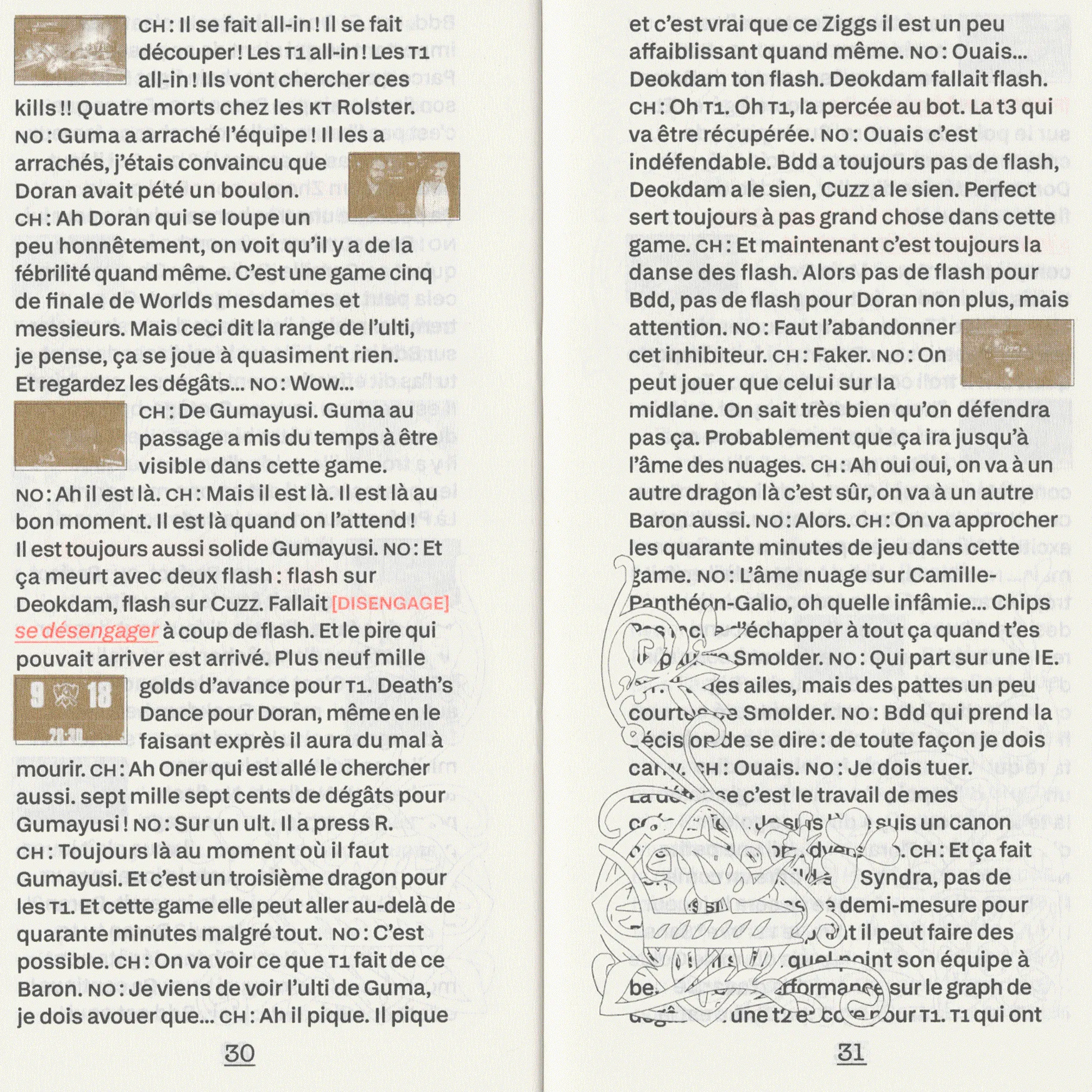 Glossaire mère-fils, double page 15
