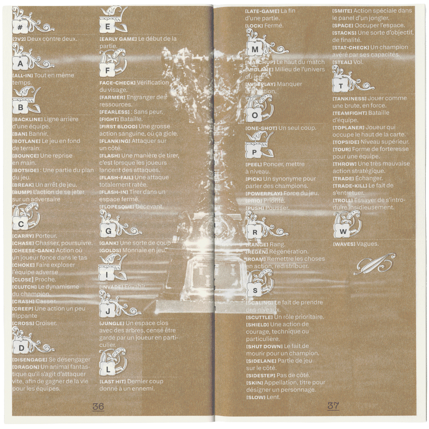 Glossaire mère-fils, double page 7