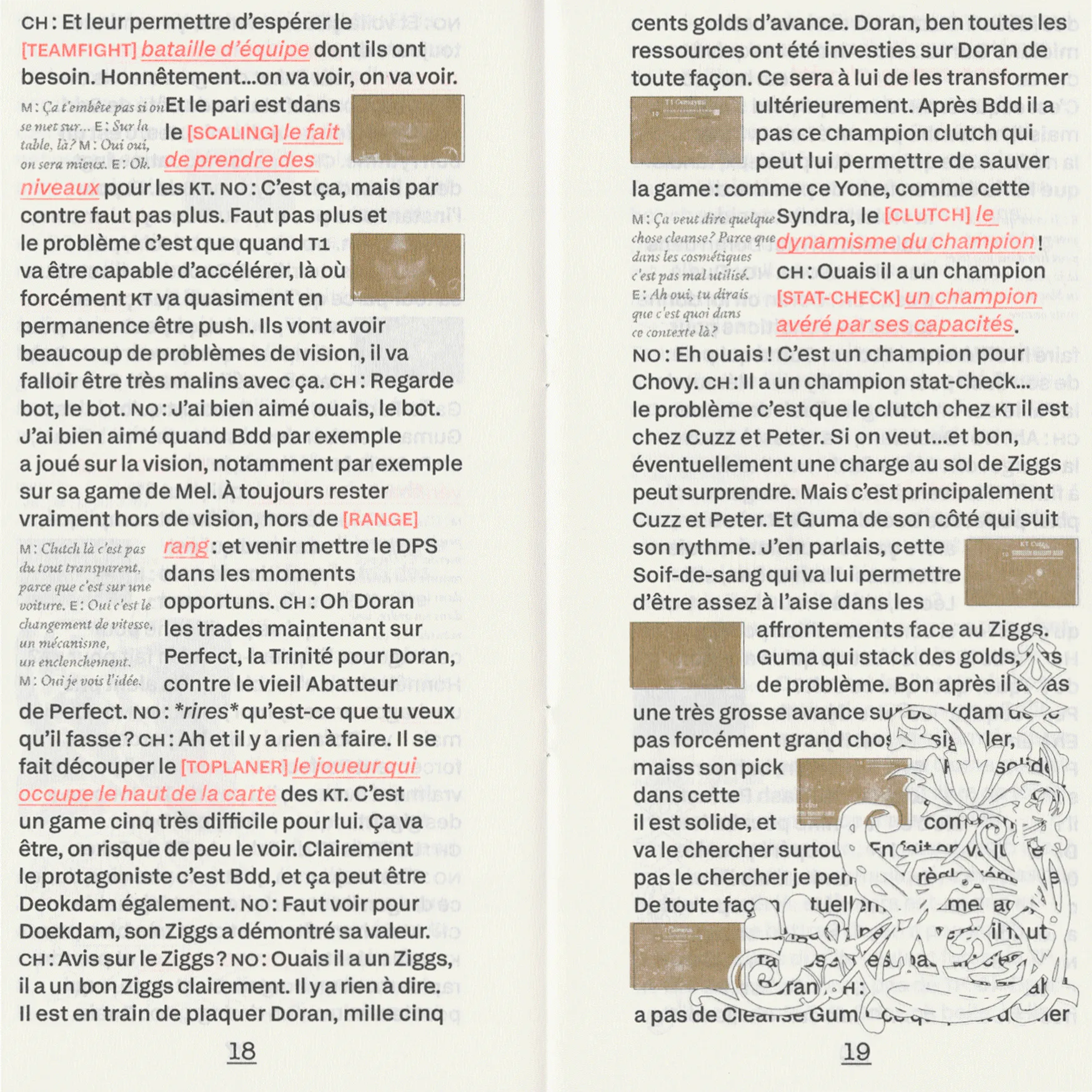 Glossaire mère-fils, double page 9